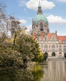 Das Neue Rathaus Hannover bewundern und im elaya hotel hannover city schlafen