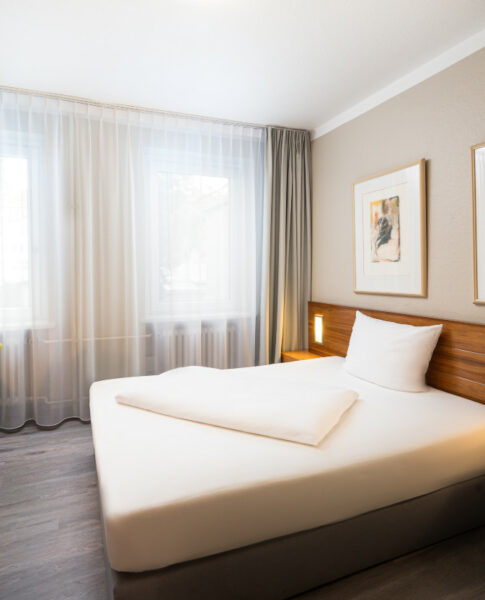 Schlichtes Design im elaya hotel hannover city