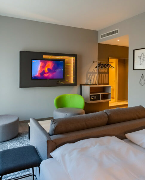 elaya-hotel-kevelaer-junior-suite-einrichtung Modernes Design in einer junior suite im elaya hotel kevelaer