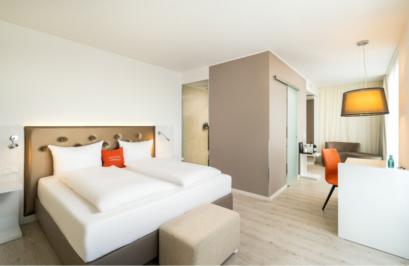 Viel Platz bietet eine Suite im elaya hotel kleve