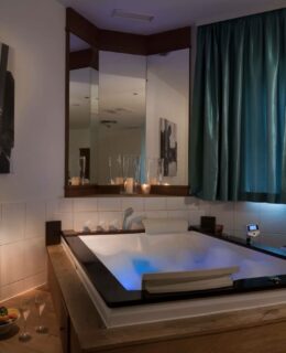 Privat entspannen im private spa im elaya hotel steinplatte.