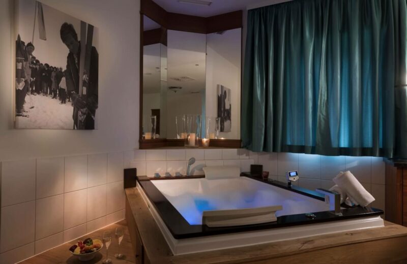 Privat entspannen im private spa im elaya hotel steinplatte.