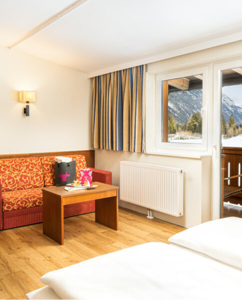 Schlafen in den Alpen: Schlafen im elaya hotel steinplatte