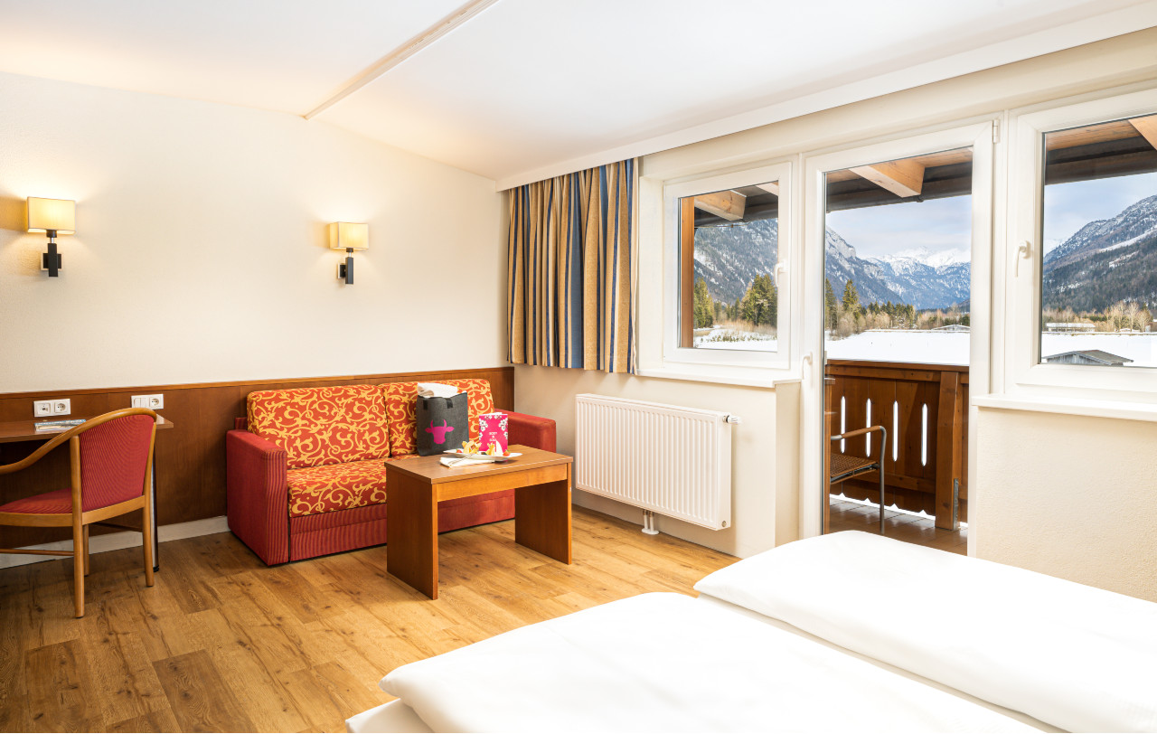 Schlafen in den Alpen: Schlafen im elaya hotel steinplatte