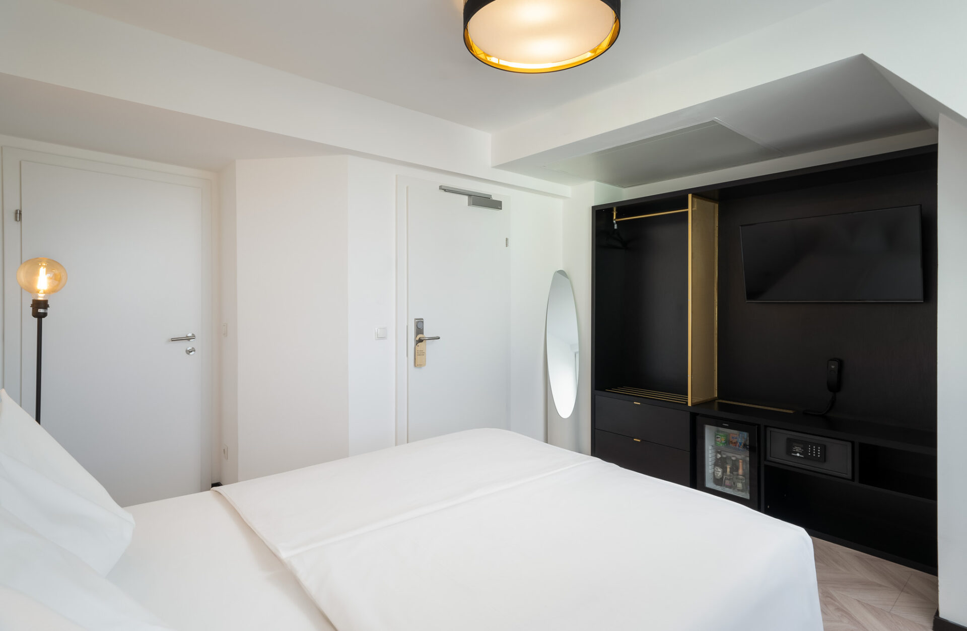 Ein Doppelzimmer der Kategorie Superior im elaya hotel vienna city center