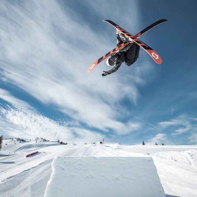 Freeride Ski-Touren auf der Steinplatte.