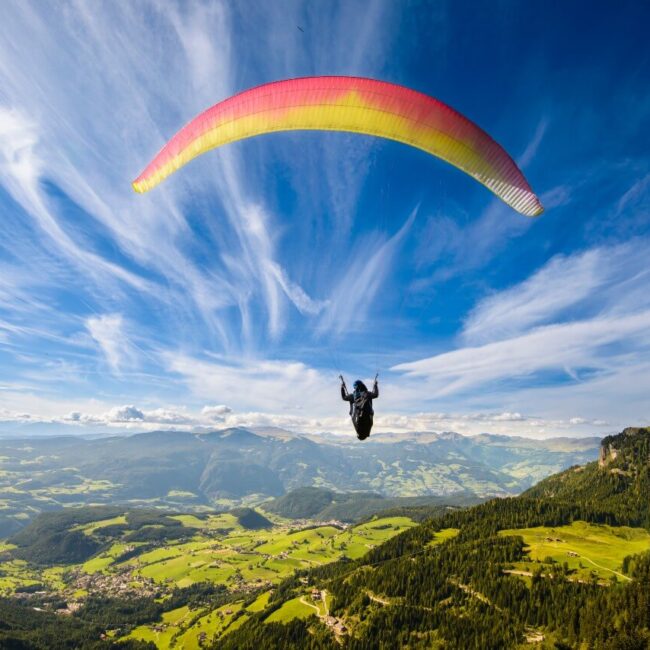 Faszination fliegen: Paragliding in den Alpen