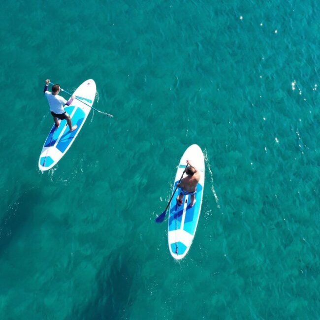 Stand-up Paddling auf dem Pillersee.