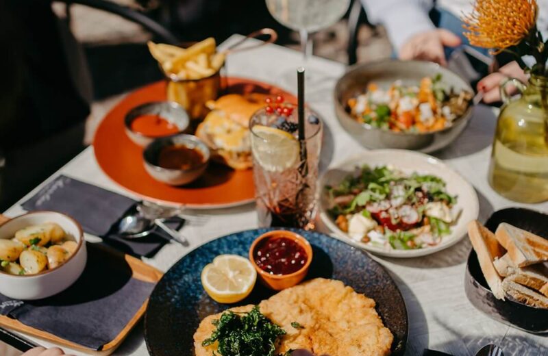 Gutes Schnitzel im Restaurant Charles in Villach